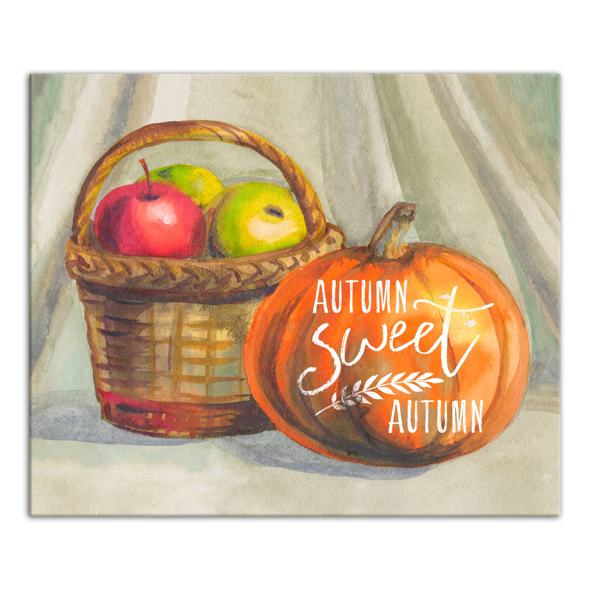 Autumn Sweet Autumn Canvas Wall Art